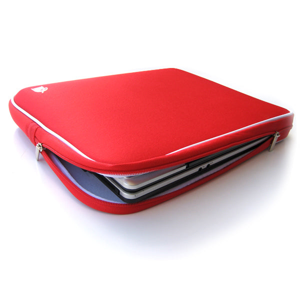 NNEDSZ 12 to 14 inch Laptop Bag Sleeve Case (red)